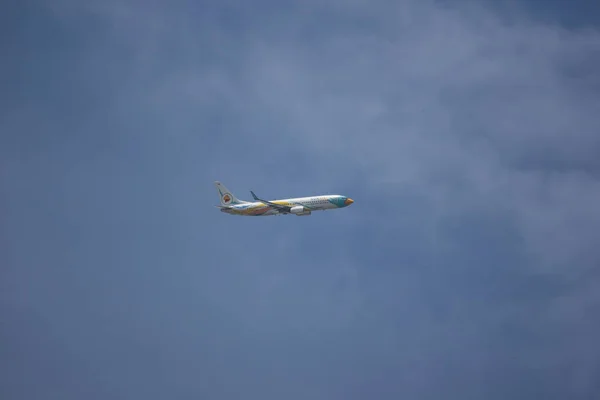 Boeing 737-800 Nokair havayolu şirketi. — Stok fotoğraf