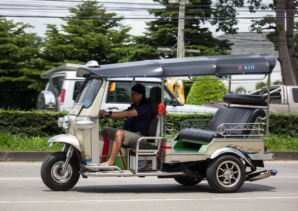 Tuk tuk taxi chiangmai Service in city and around. — Stock Photo, Image