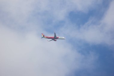 Airbus A321-200 Vietjet havayolu. 