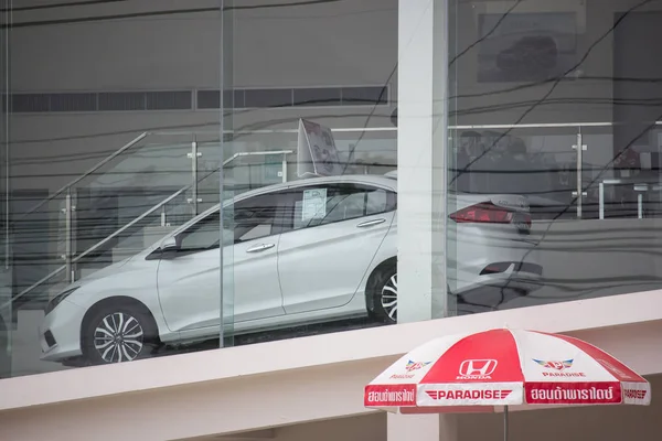 Honda official dealership and showroom — Stock Photo, Image