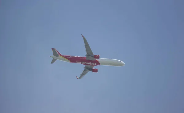 A321-200 de la aerolínea tailandesa Vietjet — Foto de Stock