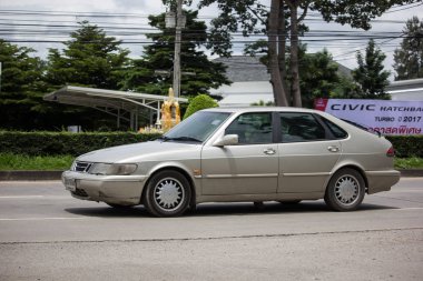 Özel eski araba, Saab 900 kompakt lüks otomobil.