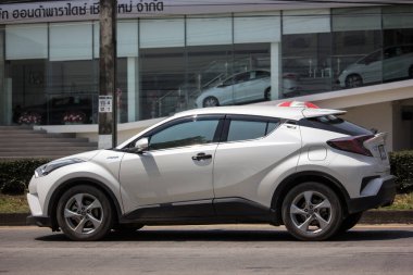 Toyota Chr küçük araba Crossover Suv hibrit araba. 