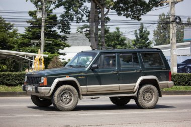 Özel 4 x 4 jeep Cherokee araba.
