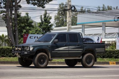 Özel Toyota Hilux kaplan kamyonet. 