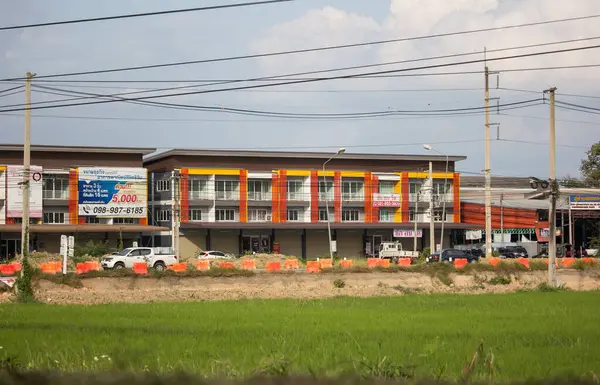 Novo edifício da nova área de negócios . — Fotografia de Stock