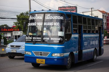  Otobüs güzergahı Chiangmai ve hod Soka