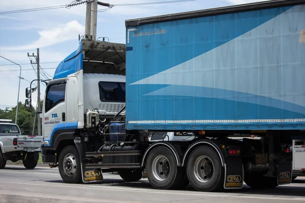 Chiangmai Thailand Juli 2020 Truck Van Tbl Thaise Drank Logistiek — Stockfoto