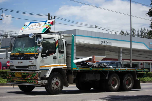 Chiangmai Thaiföld 2020 Július Private Isuzu Cargo Truck Fénykép 1001 — Stock Fotó