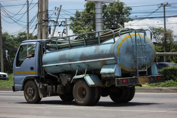 Чиангмай Таиланд Июля 2020 Года Рядовой Автоцистерны Сточных Вод Photo — стоковое фото
