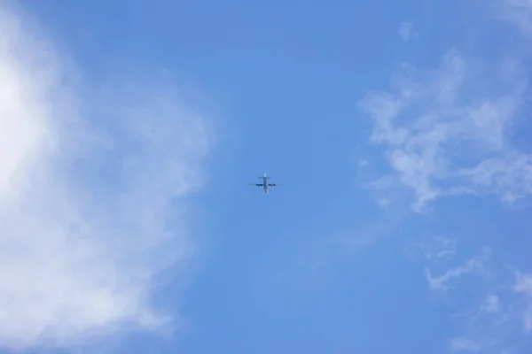 Big Military Transport Cargo Aircraft Sky — Stock Photo, Image