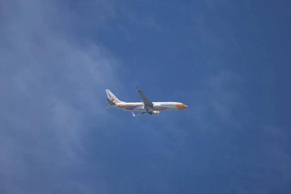 Chiangmai Thailand Auguest 2020 Dbx Boeing 737 800 Nokair Take — Stock Photo, Image