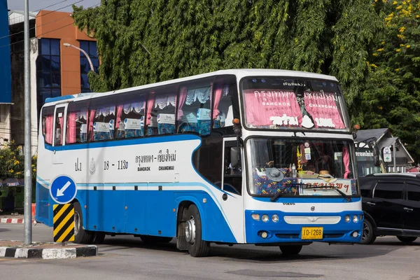 Chiangmai Tajlandia Października 2020 Cherdchai Tour Company Bus Trasa Bangkok — Zdjęcie stockowe