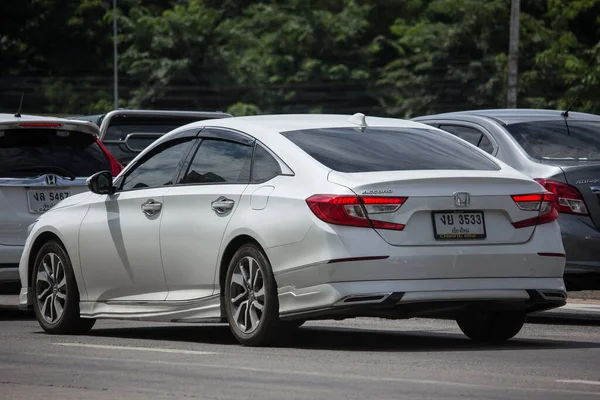 Chiangmai Tailândia Outubro 2020 Acordo Honda Novo Carro Particular Estrada — Fotografia de Stock