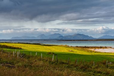 Kuzey Norveç'in tipik peyzaj