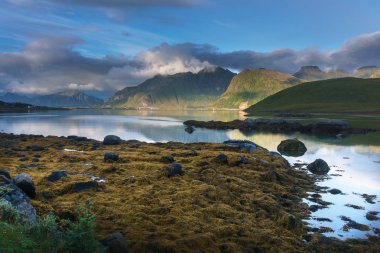Kuzey Norveç'in tipik peyzaj
