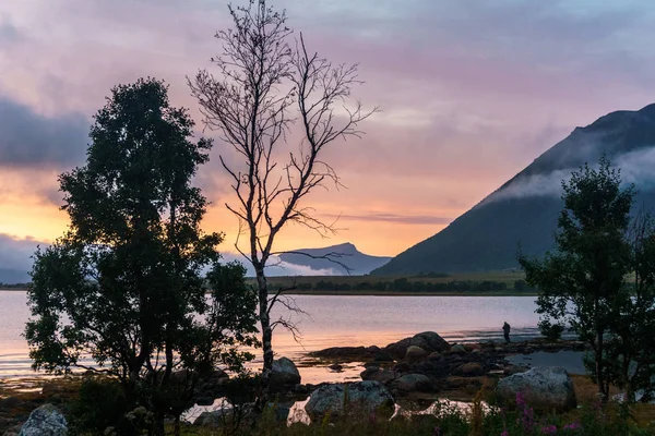 Kuzey Norveç'in tipik peyzaj