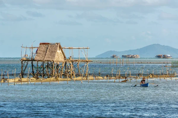 Stilts, Palawan Adası Filipinler Köyü