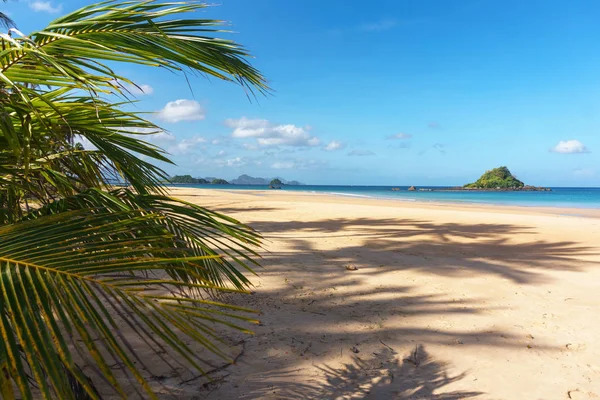 El Nido Twin Beach Manzara görünümü, Palawan, Filipinler