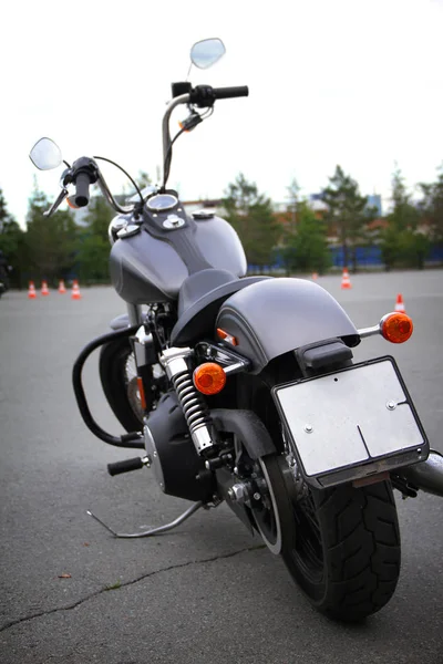 Klassieke Amerikaanse motorfiets — Stockfoto