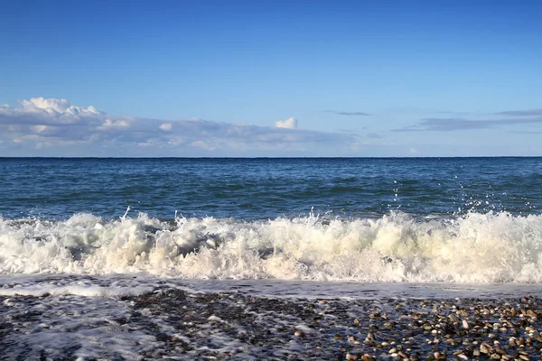 Spiaggia sul Mar Nero — Foto Stock