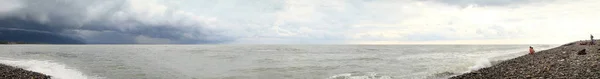 Karadeniz kıyısındaki kumsal — Stok fotoğraf