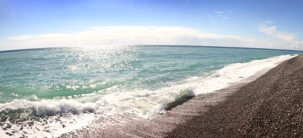 Plage sur la mer Noire — Photo