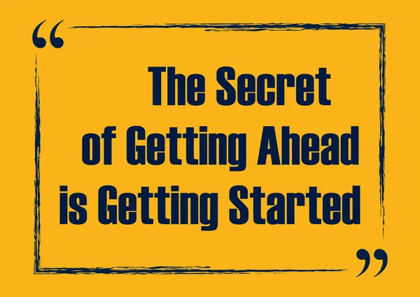 Yükselişimin sırrı başlıyor demektir. Motivasyonel teklif. Vektör tipografi poster kavramı