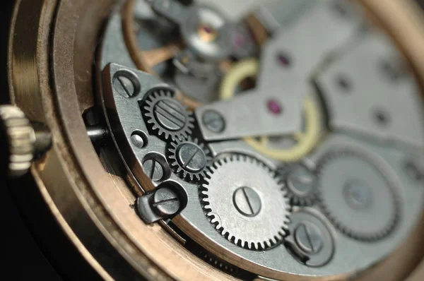 Kol saatleri şifresiz mekanizması. Sığ derinlik-in tarla