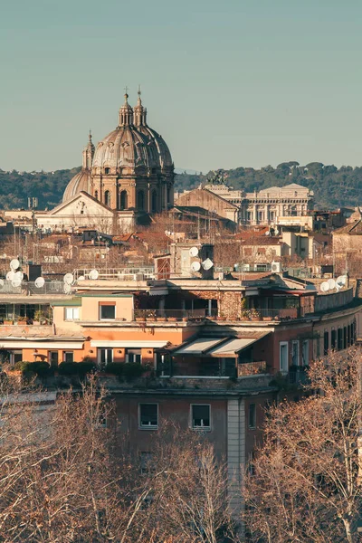 Una Vista Roma Desde Colina Aventino Orange Garden Roma Italia — Foto de Stock