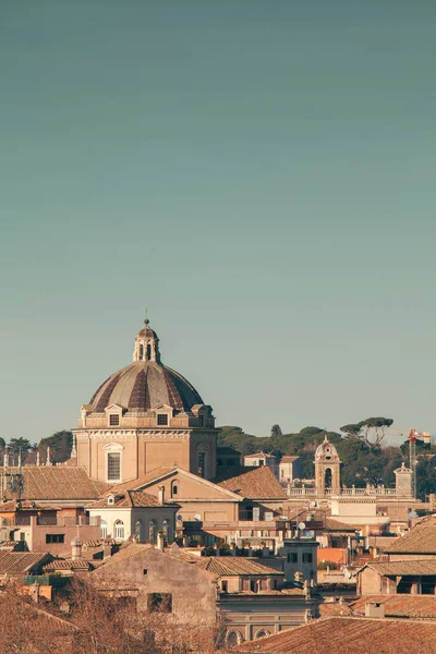 Una Vista Roma Desde Colina Aventino Orange Garden Roma Italia — Foto de Stock