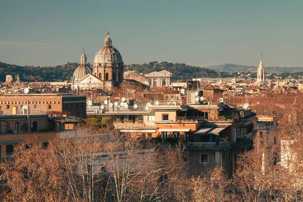 Una Vista Roma Desde Colina Aventino Orange Garden Roma Italia — Foto de Stock