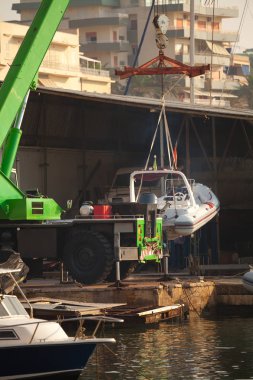 tekne kaldıracı kuru depolama