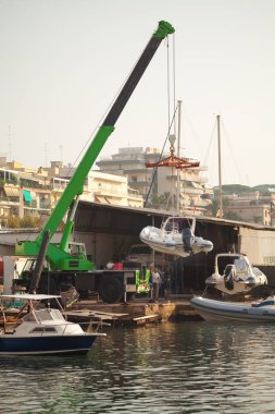 tekne kaldıracı kuru depolama