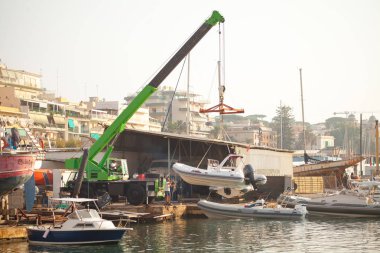 tekne kaldıracı kuru depolama