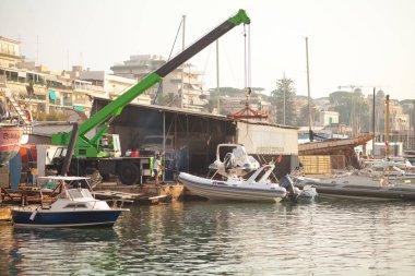 tekne kaldıracı kuru depolama