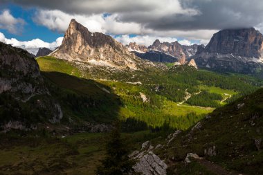 Ra Gusela, Forcella Giau, Giau Geçidi, Dolomitler, Veneto, Cortina 