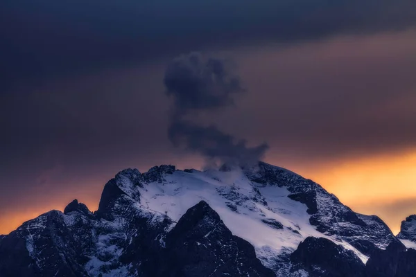 Marmolada de Viel del Pan, Pordoi Pass, Canazei, Trentin-Haut — Photo