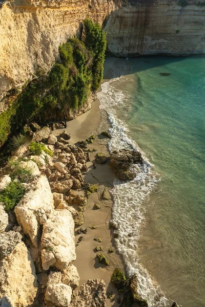 Mulino d'Acqua beach, Otranto, Puglia, Italy — Stock Photo, Image