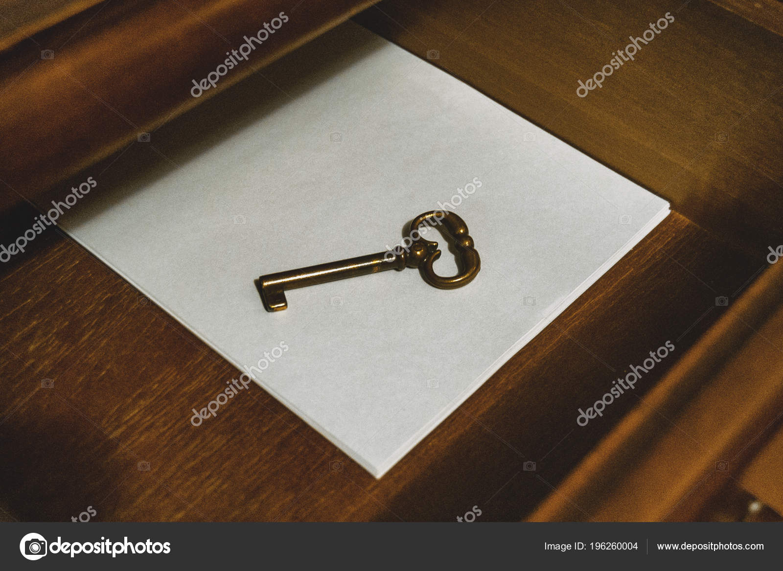 Old Fashioned Wooden Wardrobe Old Vintage Style Key Wooden