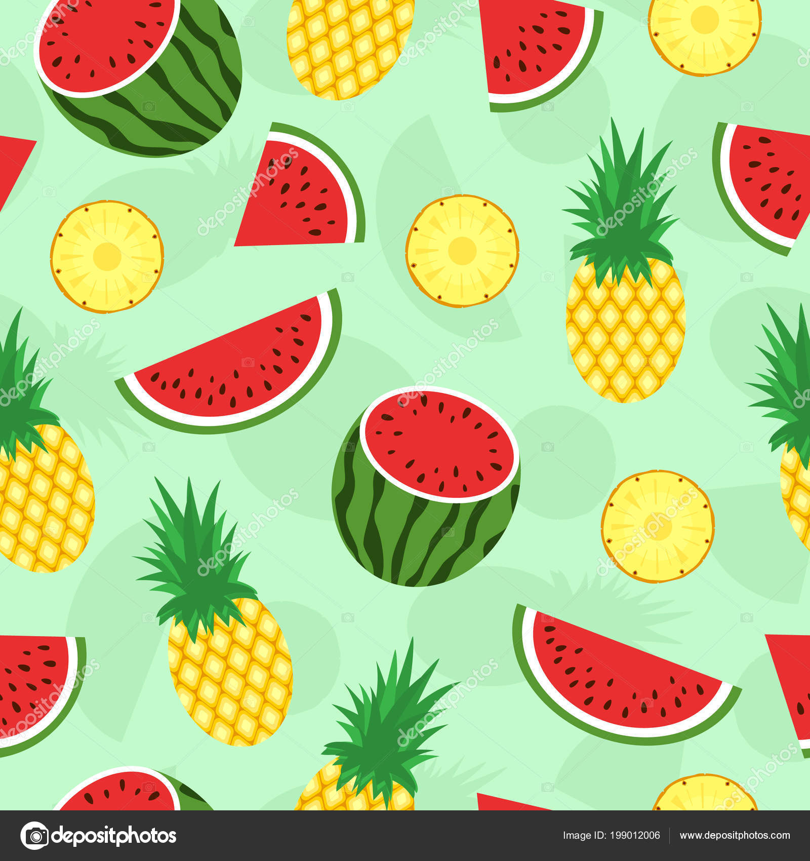 pineapple pattern shirt