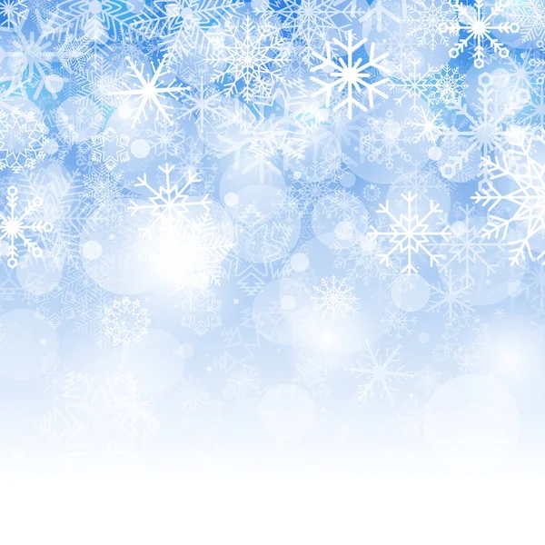 Zimní Pozadí Vánoční Dekorace Karta Koncept Vektorové Ilustrace — Stockový vektor