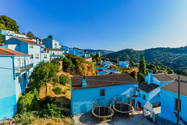Smurf Village Close Ronda Andalucia Spain — Stock Photo, Image