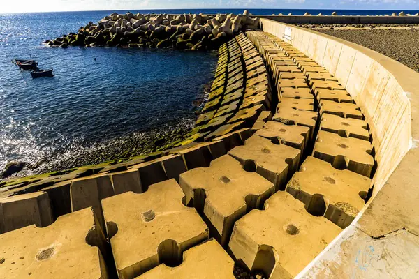 Ein Sonniger Tag Auf Der Promenade Funchal Maderia Portugal — Stockfoto