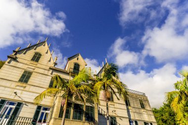 Funchal Maderia Adası - Portekiz üzerinde dışında Japon temalı tropikal bahçe