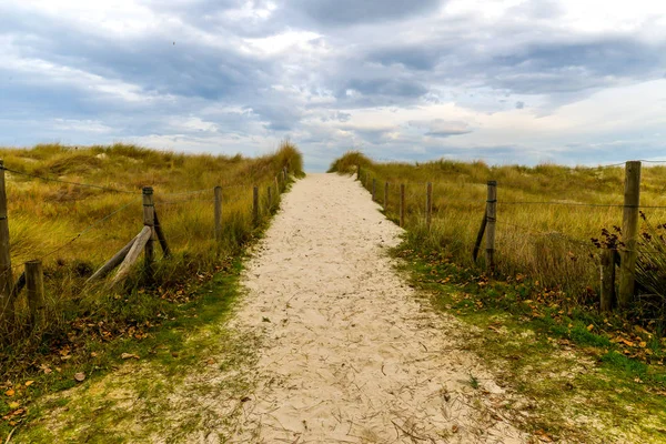 Vigo - Galiçya vao plaja giden bir yol