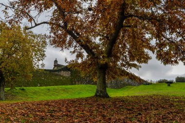 Valenca/Portekiz - 11/29/18 - Camino de Santiago üzerinde küçük bir kasaba