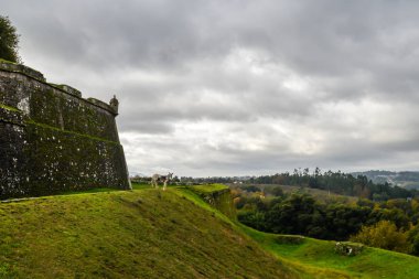 Valenca/Portekiz - 11/29/18 - Camino de Santiago üzerinde küçük bir kasaba