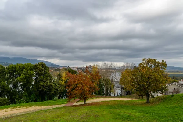 Valenca Portugal Small Town Camino Santiago — стоковое фото