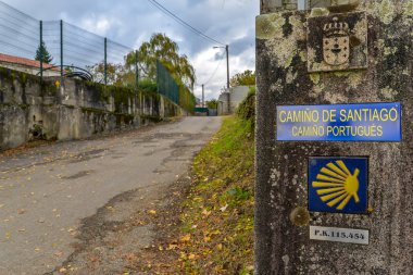 TUI ile camino Portekizce/İspanyolca sınırında